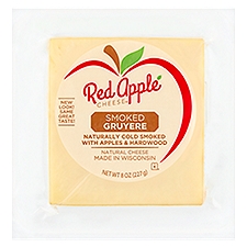 Apple Smoked Cheese Gruyere Cheese, 8 Ounce