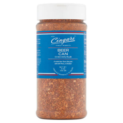 Cingari Family Markets Beer Can Chicken Rub, 9 oz