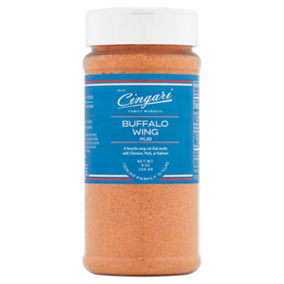 Cingari Family Markets Buffalo Wing Rub, 8 oz