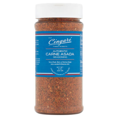 Cingari Family Markets Authentic Carne Asada Seasoning, 8 oz