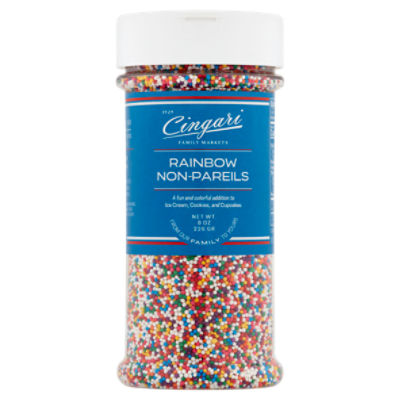 Cingari Family Markets Rainbow Non-Pareils, 8 oz