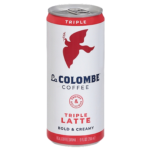 La Colombe Draft Latte Triple Shot Real Coffee Drink, 9 fl oz