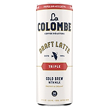 La Colombe Triple Draft Latte Coffee Roasters Real Coffee Drink, 11 fl oz, 11 Fluid ounce