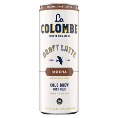 La Colombe Mocha Draft Latte Coffee Roasters Real Coffee Drink, 11 fl oz