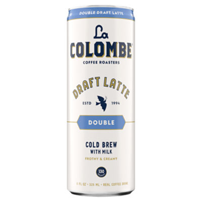 La Colombe Double Draft Latte Coffee Roasters Real Coffee Drink, 11 fl oz