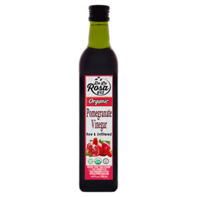 De La Rosa 613 Organic Pomegranate Vinegar, 16.9 fl oz