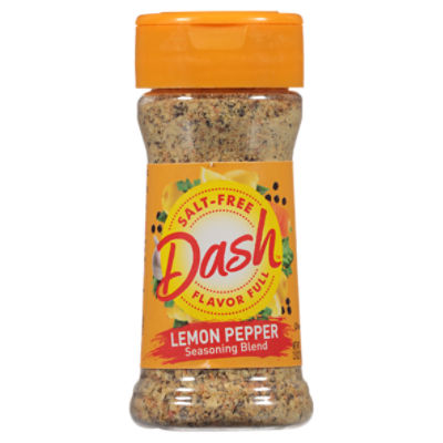 Dash Seasoning Blend, Lemon Pepper 2.5 Oz