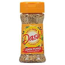 Dash Lemon Pepper Seasoning Blend, 2.5 oz, 2.5 Ounce