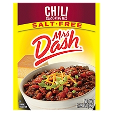 Mrs Dash Salt-Free Chili, Seasoning Mix, 1.25 Ounce