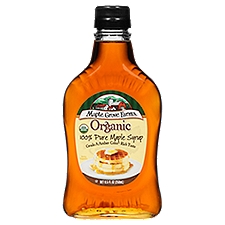 Maple Grove Farms Organic 100% Pure Maple, Syrup, 8.45 Fluid ounce