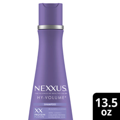 Nexxus HY-VOLUME Weightless Lift Shampoo PROTEIN FUSION with Collagen Protein & Hyaluronic Acid 13.5 fl oz