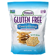 Milton's Gluten Free Everything, Baked Crackers, 4.5 Ounce