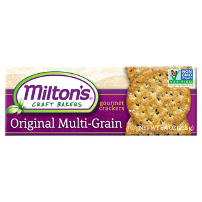 Milton's Craft Bakers Original Multi-Grain Gourmet Crackers, 8.4 oz