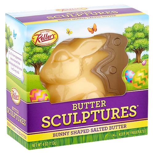 Keller's Butter - Sculptured, 4 oz