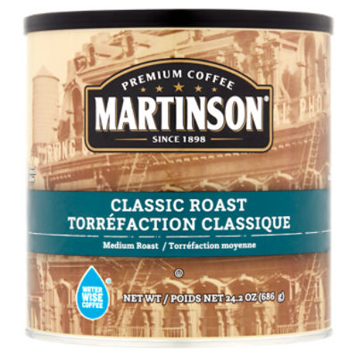 Martinson Classic Medium Roast Ground Coffee, 24.2 oz, 24.2 Ounce