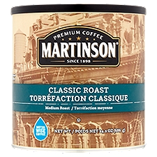 Martinson Ground Coffee, Classic Medium Roast, 24.2 Ounce