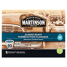 Martinson Classic Medium Roast Ground Coffee Capsules, 0.28 oz, 90 count