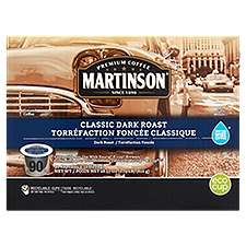 Martinson Classic Dark Roast Ground Coffee, Capsules, 28.57 Ounce
