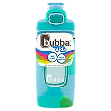 Bubba 16oz Kids Flo Refresh Crystal Ice w/ Rock Candy and Kiwi Color Wash Water Bottle, 3+
