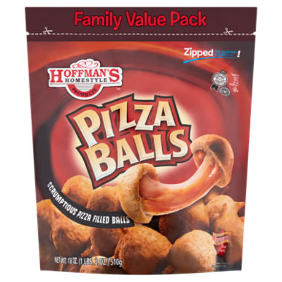 Hoffman's Homestyle Products Pizza Balls Family Value Pack, 18 oz