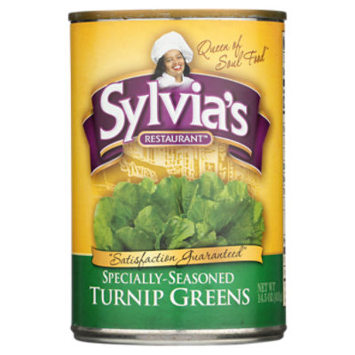 Sylvia's Restaurant SpeciallySeasoned Turnip Greens, 14.5 oz The