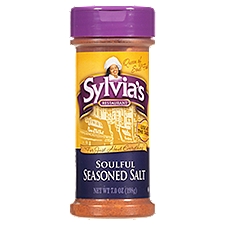 Sylvia's Restaurant Soulful Seasoned Salt, 7.0 oz, 7 Ounce