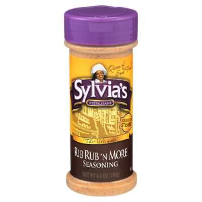 Sylvia's Restaurant Rib Rub 'N More Seasoning, 5.5 oz ShopRite