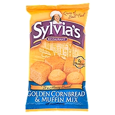 Sylvia's Restaurant Golden Cornbread & Muffin Mix, 8.5 oz