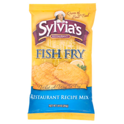 Sylvia's Restaurant Fish Fry Restaurant Recipe Mix, 10 oz