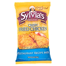 Sylvia's Restaurant Crispy Fried Chicken Restaurant Recipe Mix, 10 oz, 10 Ounce