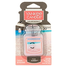 Yankee Candle Car Jar Ultimate Pink Sands Air Freshener