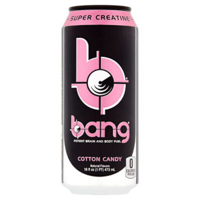 Bang Cotton Candy Energy Drink, 16 fl oz