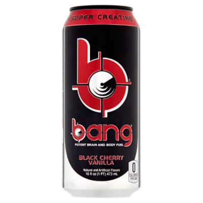 Bang Black Cherry Vanilla Energy Drink, 16 fl oz