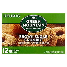 Green Mountain Coffee Roasters K-Cup Pods, Brown Sugar Crumble Coffee, 12 Each