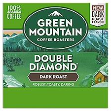 Green Mountain Coffee Roasters Double Diamond Dark Roast Coffee K-Cup Pods, 0.40 oz, 12 count, 12 Each