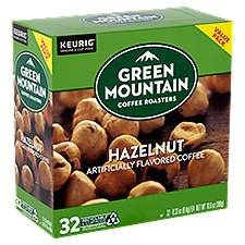 Green Mountain Coffee Roasters Hazelnut Coffee, K-Cup Pods, 0.33 Ounce