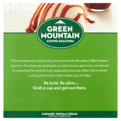 Green mountain caramel shop vanilla cream k cups