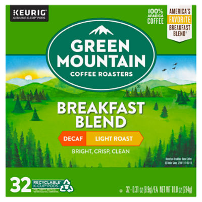 Green mountain 2025 breakfast blend decaf