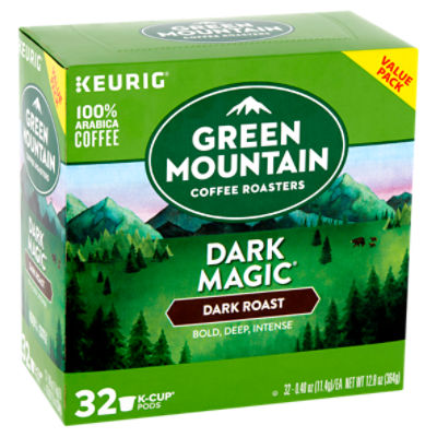 Green Mountain Coffee Roasters Dark Magic Roast Coffee K Cup Pods