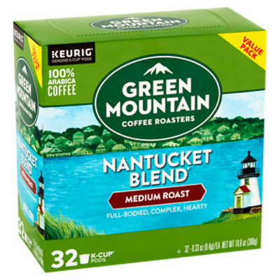 Green mountain nantucket blend k clearance cups