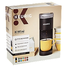 Keurig K-Mini Matte Black, Single Serve Coffee Maker, 1 Each