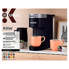 Keurig K-Slim Black Single Serve Coffee Maker, 1 Each