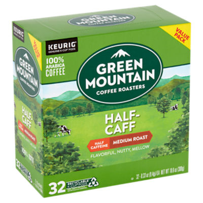 Green mountain hotsell half caff