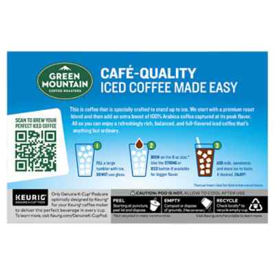 Iced coffee hotsell k cups