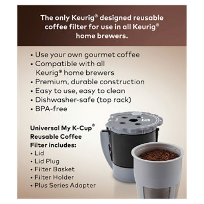 Disposable filters for outlet use in keurig brewers