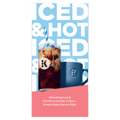 Keurig K-Iced Cafetera monodosis prepara frío y caliente (gris) – Saber  Sales & Service