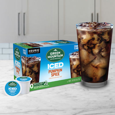 Save on Green Mountain Iced Pumpkin Spice Coffee K-Cup Pods Order Online  Delivery