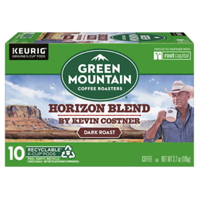 Green Mountain Coffee Roasters Horizon Blend Dark Roast Coffee K-Cup Pods, 10 count, 3.7 oz
