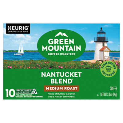 Green Mountain Coffee Roasters Nantucket Blend Medium Roast Coffee K ...