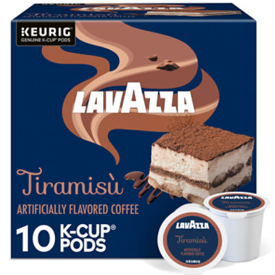 Lavazza Tiramisù Coffee K-Cup Pods, 0.35 oz, 10 count